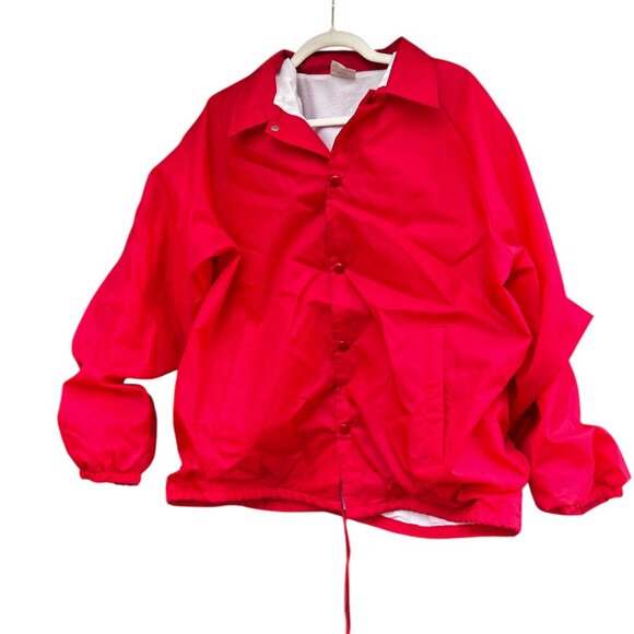Beer Can Collectors of America Red Nylon Windbreaker Size L - Picture 3 of 8